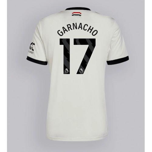 Fotballdrakt Herre Manchester United Alejandro Garnacho #17 Tredjedrakt 2024-25 Kortermet